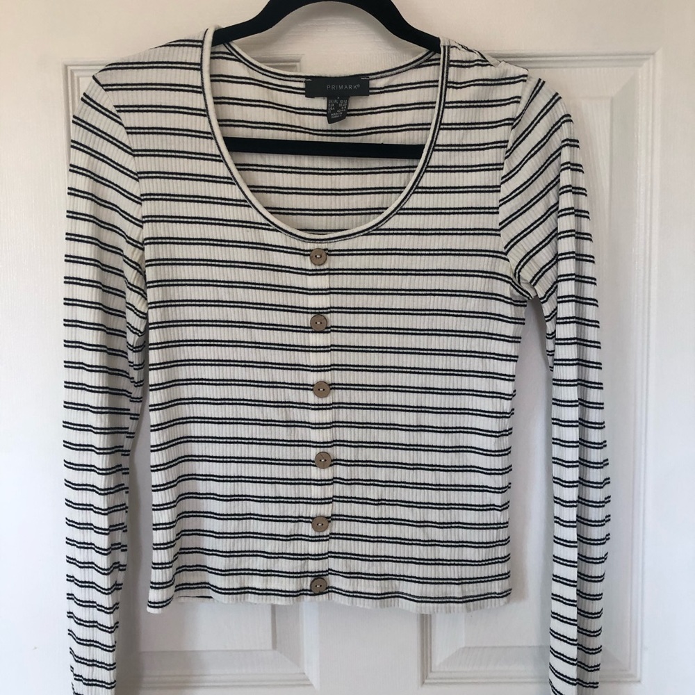 Striped Long Sleeve Top